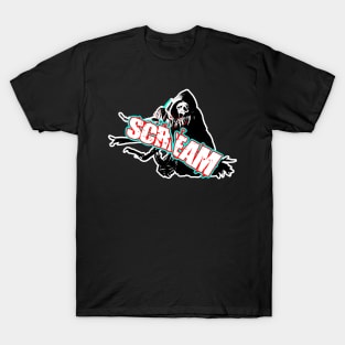 scream VI  (Scream 6) scary horror movie graphic design by ironpalette T-Shirt